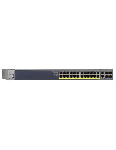 Netgear M4100-26G-POE Gestito L2+ Gigabit Ethernet (10 100 1000) Supporto Power over Ethernet (PoE) 1U Grigio