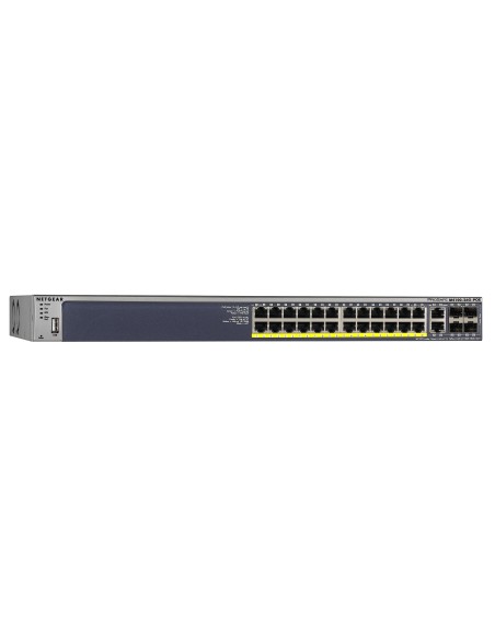 Netgear M4100-26G-POE Gestito L2+ Gigabit Ethernet (10 100 1000) Supporto Power over Ethernet (PoE) 1U Grigio