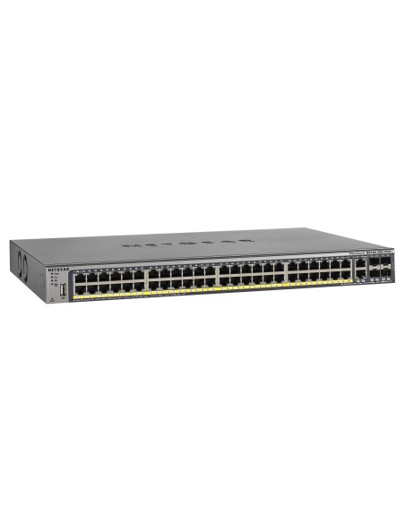 Netgear M4100-50G-POE+ Gestito L2+ L3 Gigabit Ethernet (10 100 1000) Supporto Power over Ethernet (PoE) Grigio
