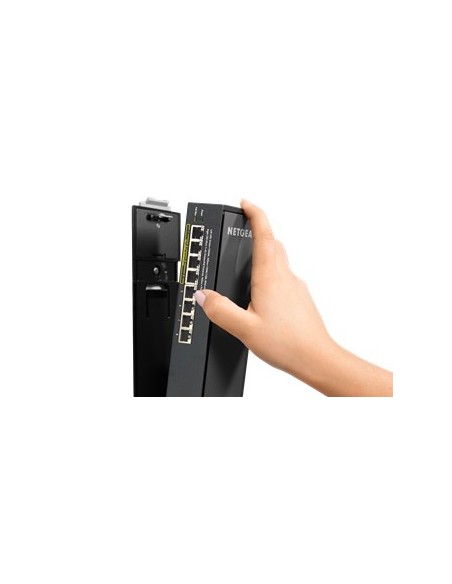 Netgear GSS108EPP Gestito L2 Gigabit Ethernet (10 100 1000) Supporto Power over Ethernet (PoE) Nero
