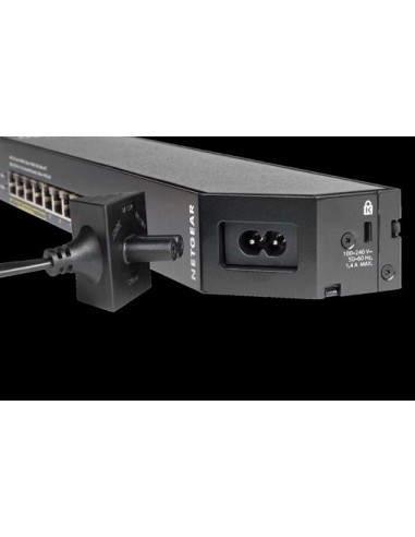 Netgear GSS108EPP Gestito L2 Gigabit Ethernet (10 100 1000) Supporto Power over Ethernet (PoE) Nero
