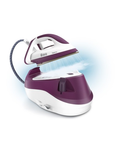 Tefal Optimo GV4630 2200 W 0,7 L Ceramica Borgogna, Bianco