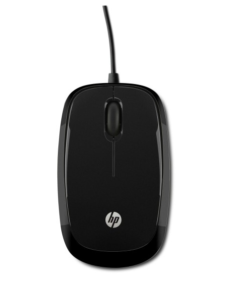 HP Mouse cablato nero luminoso X1200