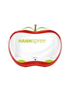 Hannspree Hanns.G HA 195 HPR 47 cm (18.5") 1366 x 768 Pixel WXGA LCD Rosso, Bianco 2
