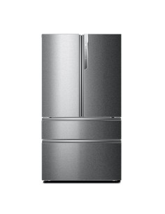 Haier HB25FSSAAA frigorifero side-by-side Libera installazione 685 L Acciaio inossidabile