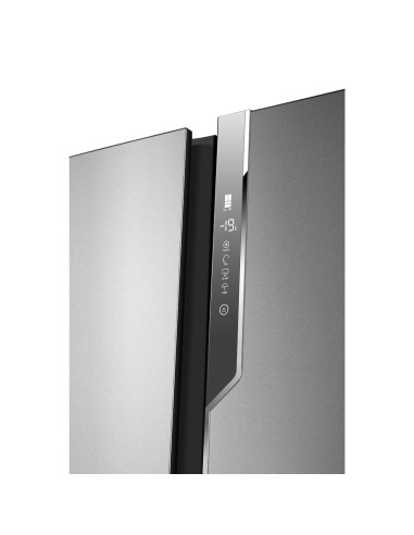 Haier HB25FSSAAA frigorifero side-by-side Libera installazione 685 L Acciaio inossidabile