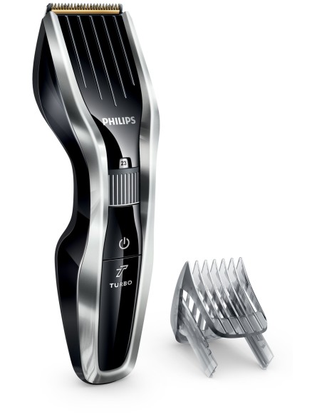 Philips HAIRCLIPPER Series 5000 Regolacapelli con lame al titanio e tecnologia DualCut