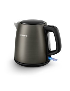 Philips Daily Collection Bollitore compatto in titanio, 2000 W, 1 l