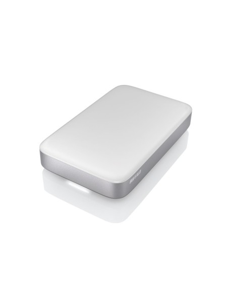 Buffalo MiniStation Thunderbolt 1.0TB disco rigido esterno 1000 GB Argento, Bianco