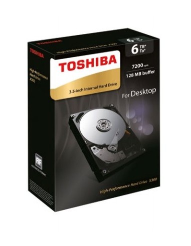 Toshiba X300 3.5" 6000 GB Serial ATA III