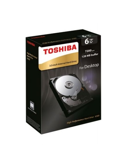 Toshiba X300 3.5" 6000 GB Serial ATA III