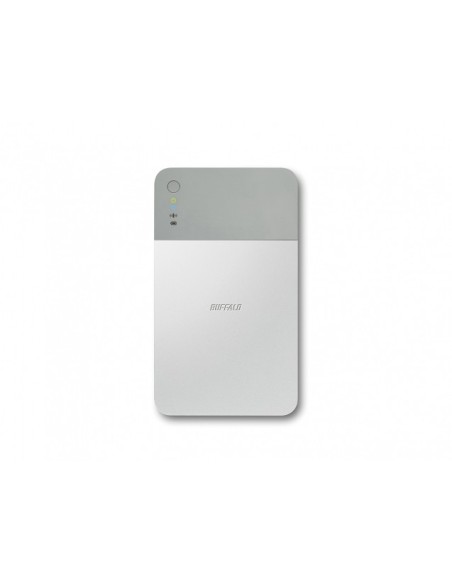 Buffalo MiniStation 1TB Air disco rigido esterno Wi-Fi 1000 GB Grigio, Argento