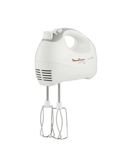 Moulinex HM410 Prep’Line Sbattitore prepline 5 velocità 450w Pentole Cucina, 450 W, Bianco