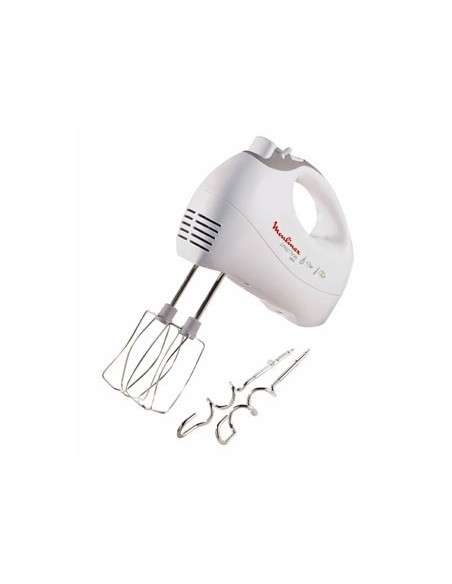 Moulinex HM410 Prep’Line Sbattitore prepline 5 velocità 450w Pentole Cucina, 450 W, Bianco