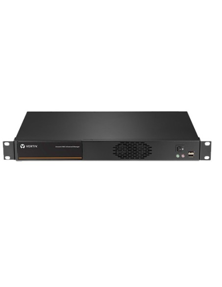 Vertiv Avocent HMXAMGR24-202 switch per keyboard-video-mouse (kvm) Montaggio rack Nero