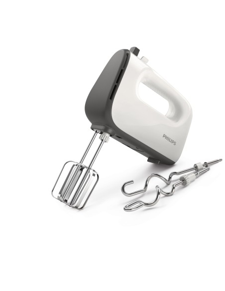 Philips Viva Collection Mixer da 450 W, 5 velocità + turbo, grigio Cashmere