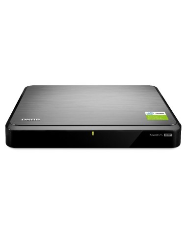 QNAP HS-251+ server NAS e di archiviazione Compatta Collegamento ethernet LAN Nero