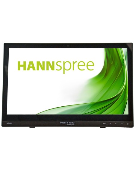 Hannspree HT161HNB monitor touch screen 39,6 cm (15.6") 1366 x 768 Pixel Multi-touch Da tavolo Nero