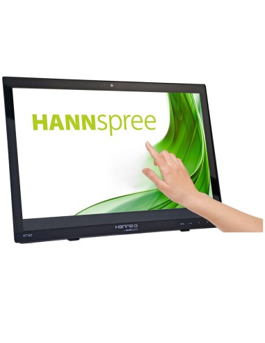 Hannspree HT161HNB monitor touch screen 39,6 cm (15.6") 1366 x 768 Pixel Multi-touch Da tavolo Nero