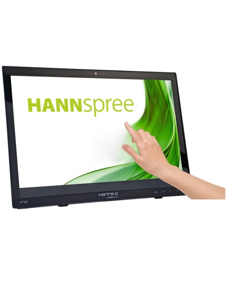 Hannspree HT161HNB monitor touch screen 39,6 cm (15.6") 1366 x 768 Pixel Multi-touch Da tavolo Nero