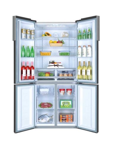 Haier Cube 83 Serie 5 HTF-452DM7 frigorifero multi-door Libera installazione 468 L F Acciaio inossidabile