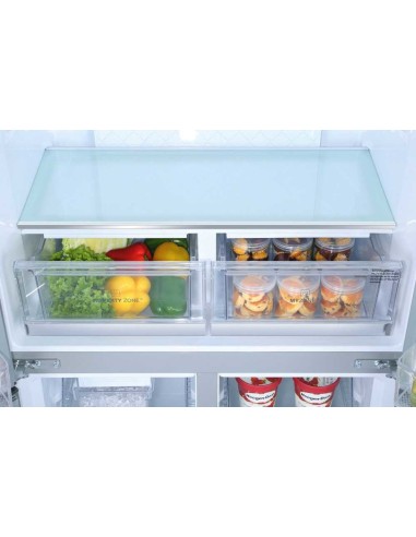 Haier Cube 83 Serie 5 HTF-452DM7 frigorifero multi-door Libera installazione 468 L F Acciaio inossidabile