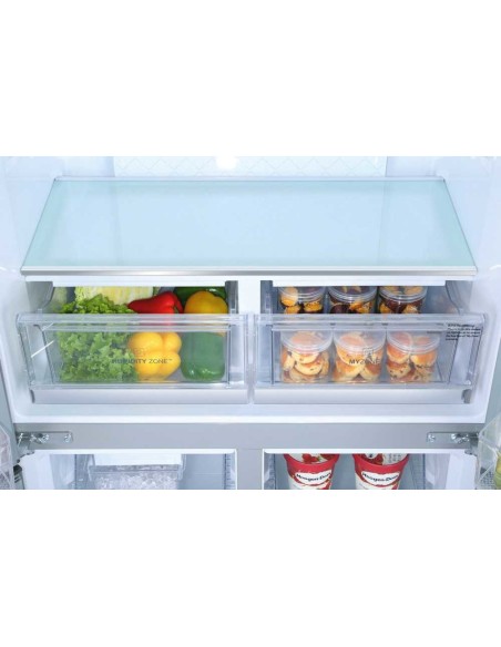 Haier Cube 83 Serie 5 HTF-452DM7 frigorifero multi-door Libera installazione 468 L F Acciaio inossidabile