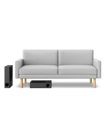 Sony HTMT500 Soundbar compatta a 2.1 canali, 155W, Subwoofer Slim Wireless