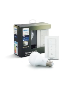 Philips Hue White 1 x E27 bulb Wireless dimming kit E27