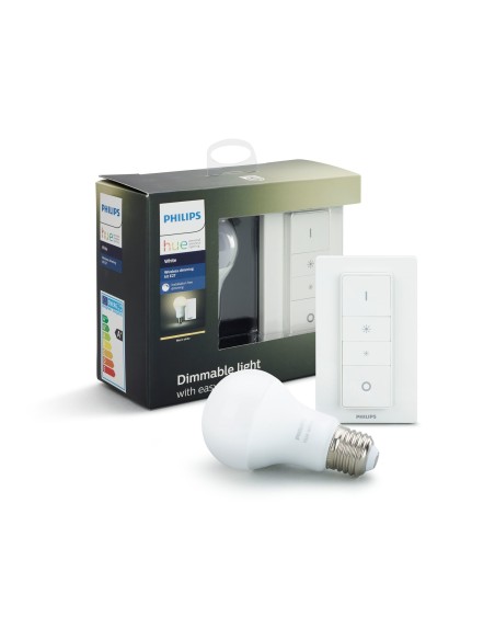 Philips Hue White 1 x E27 bulb Wireless dimming kit E27