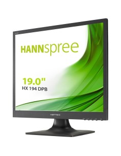 Hannspree Hanns.G HX194DPB Monitor PC 48,3 cm (19") 1280 x 1024 Pixel Nero