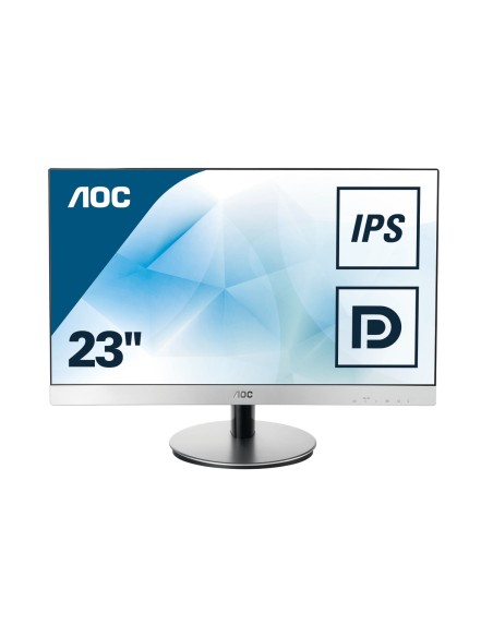 AOC 69 Series I2369VM LED display 58,4 cm (23") 1920 x 1080 Pixel Full HD Nero, Argento