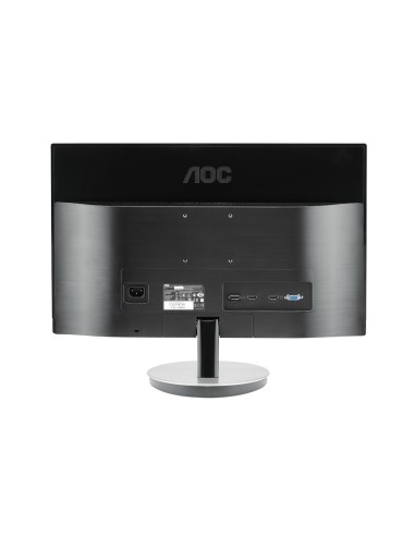 AOC 69 Series I2369VM LED display 58,4 cm (23") 1920 x 1080 Pixel Full HD Nero, Argento