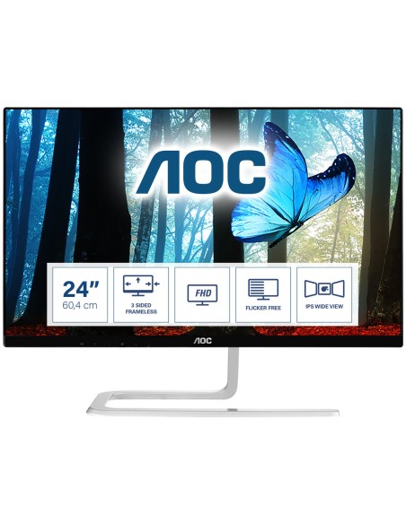 AOC 81 Series I2481FXH Monitor PC 60,5 cm (23.8") 1920 x 1080 Pixel Full HD LED Nero