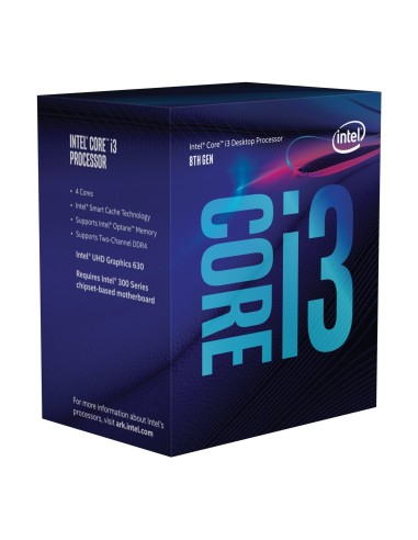 Intel Core i3-8100 processore 3,6 GHz 6 MB Cache intelligente Scatola
