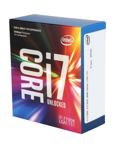 Intel Core i7-7700K processore 4,2 GHz 8 MB Cache intelligente Scatola