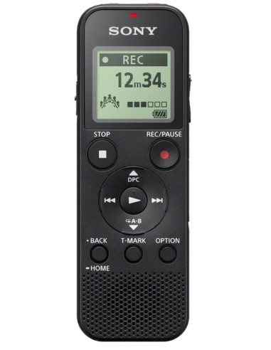 Sony ICD-PX370 dittafono Memoria interna e scheda di memoria Nero