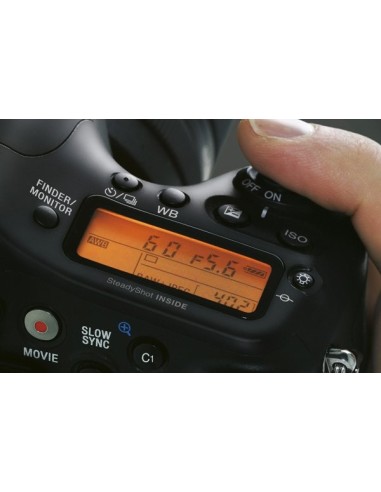 Sony α Alpha 68K, fotocamera con obiettivo 18-55 mm, Translucent Mirror, attacco A, APS-C, 24.2 MP