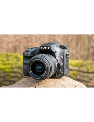Sony α Alpha 68K, fotocamera con obiettivo 18-55 mm, Translucent Mirror, attacco A, APS-C, 24.2 MP