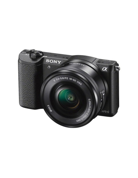 Sony Alpha 5100L, fotocamera mirrorless con obiettivo 16-50 mm, attacco E, sensore APS-C, 24.3 MP