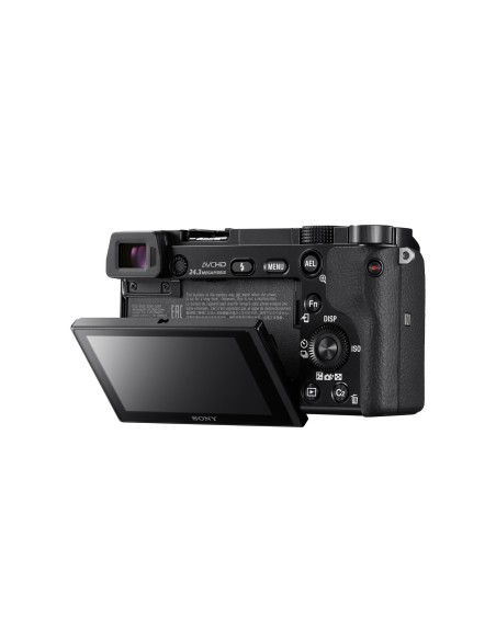 Sony α Alpha 6000L, fotocamera mirrorless con obiettivo 16-50 mm, attacco E, sensore APS-C, 24.3 MP, nero