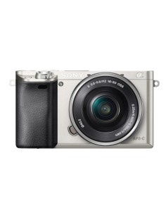 Sony α Alpha 6000L, fotocamera mirrorless con obiettivo 16-50 mm, attacco E, sensore APS-C, 24.3 MP, argento