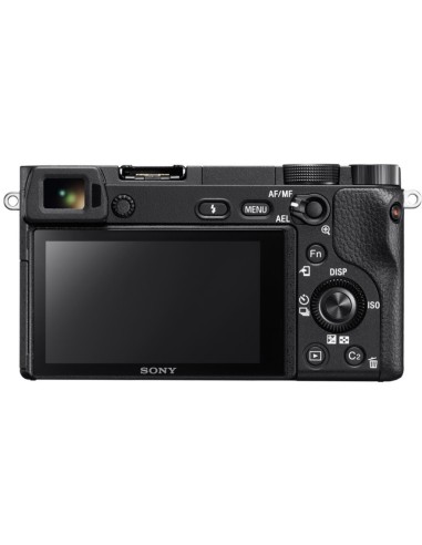 Sony Alpha 6300L, fotocamera mirrorless con obiettivo 16-50 mm, attacco E, sensore APS-C, 24.2 MP