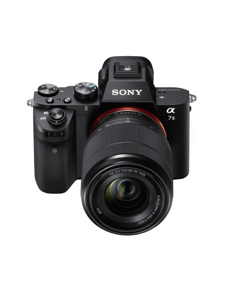 Sony α Alpha 7 II, fotocamera mirrorless con obiettivo 28-70mm, attacco E, sensore full-frame, 24.3 MP