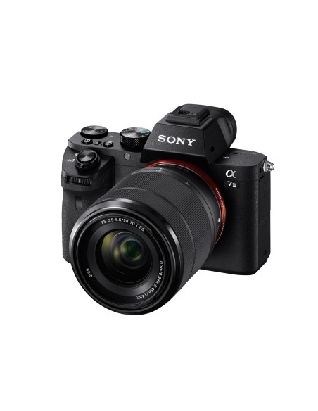 Sony α Alpha 7 II, fotocamera mirrorless con obiettivo 28-70mm, attacco E, sensore full-frame, 24.3 MP