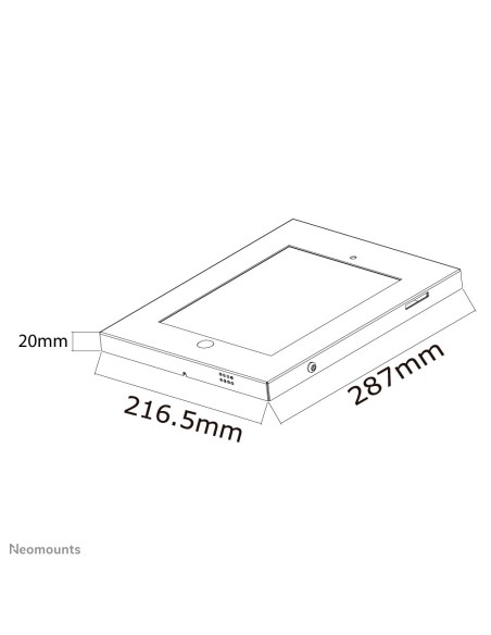 Neomounts by Newstar supporto per 9.7" iPad  iPad Air tablet