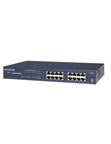 Netgear JGS516 Non gestito Blu