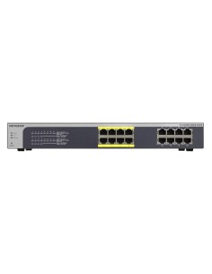 Netgear ProSafe Plus JGS516PE Non gestito L3 Gigabit Ethernet (10 100 1000) Supporto Power over Ethernet (PoE) Nero