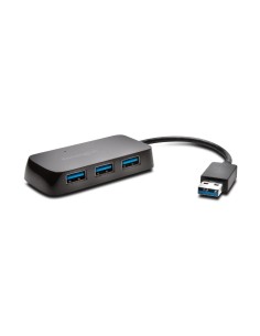 Kensington Hub a 4 porte USB 3.0 UH4000 - Nero