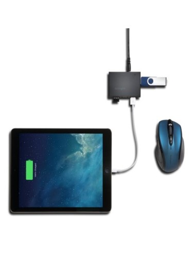 Kensington Hub a 4 porte USB 3.0 con funzionalità di ricarica UH4000C - Nero